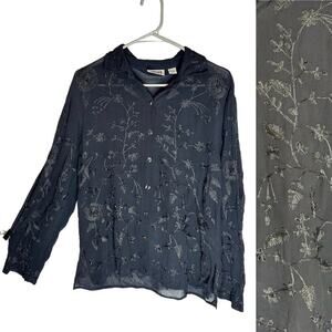 Chicos Embellished Blouse